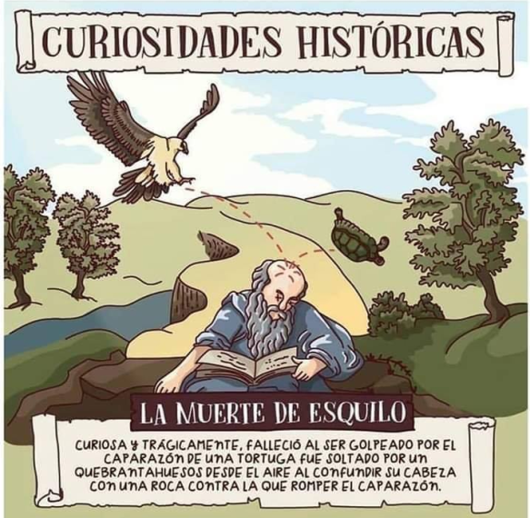 Clásicas – La muerte de Esquilo (Claudio Eliano, Historias de animales) |  PAU (y EBAU) Latín y Griego